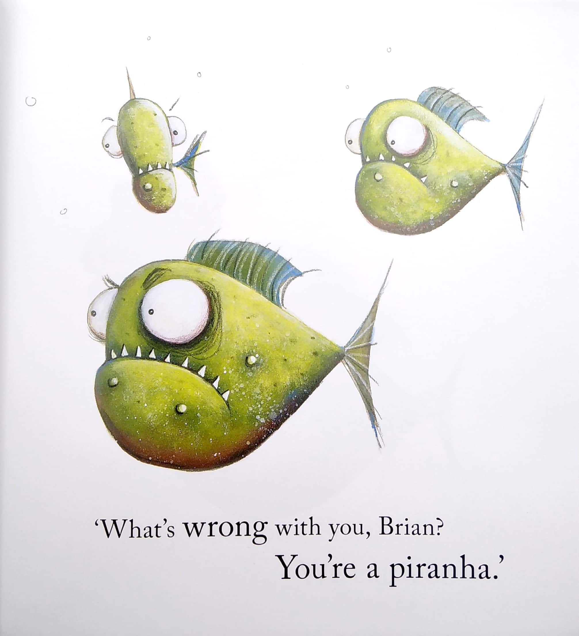 piranhas donℹt eat bananas (with cd & storyplus) - Ảnh 4