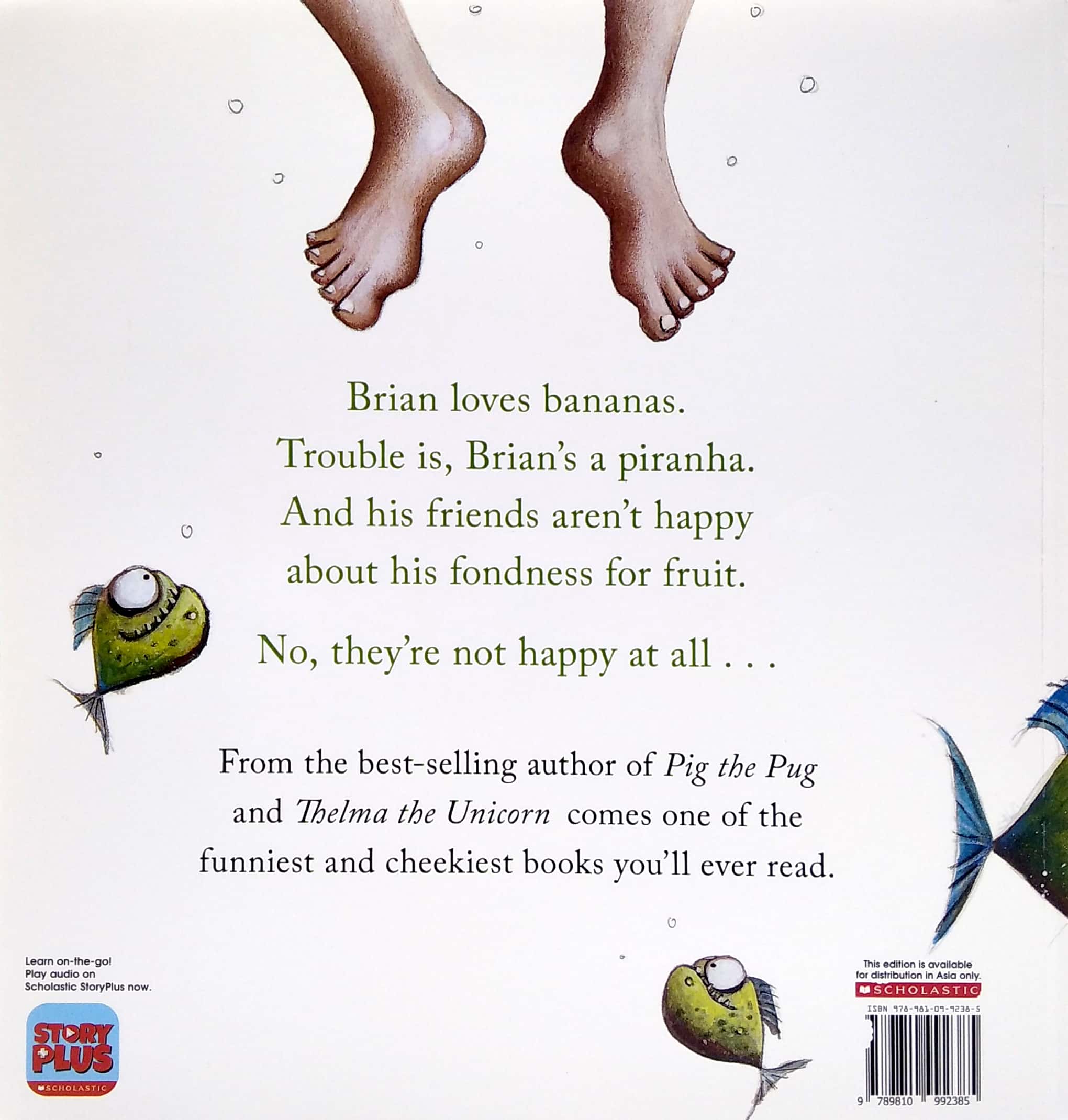 piranhas donℹt eat bananas (with cd & storyplus) - Ảnh 6