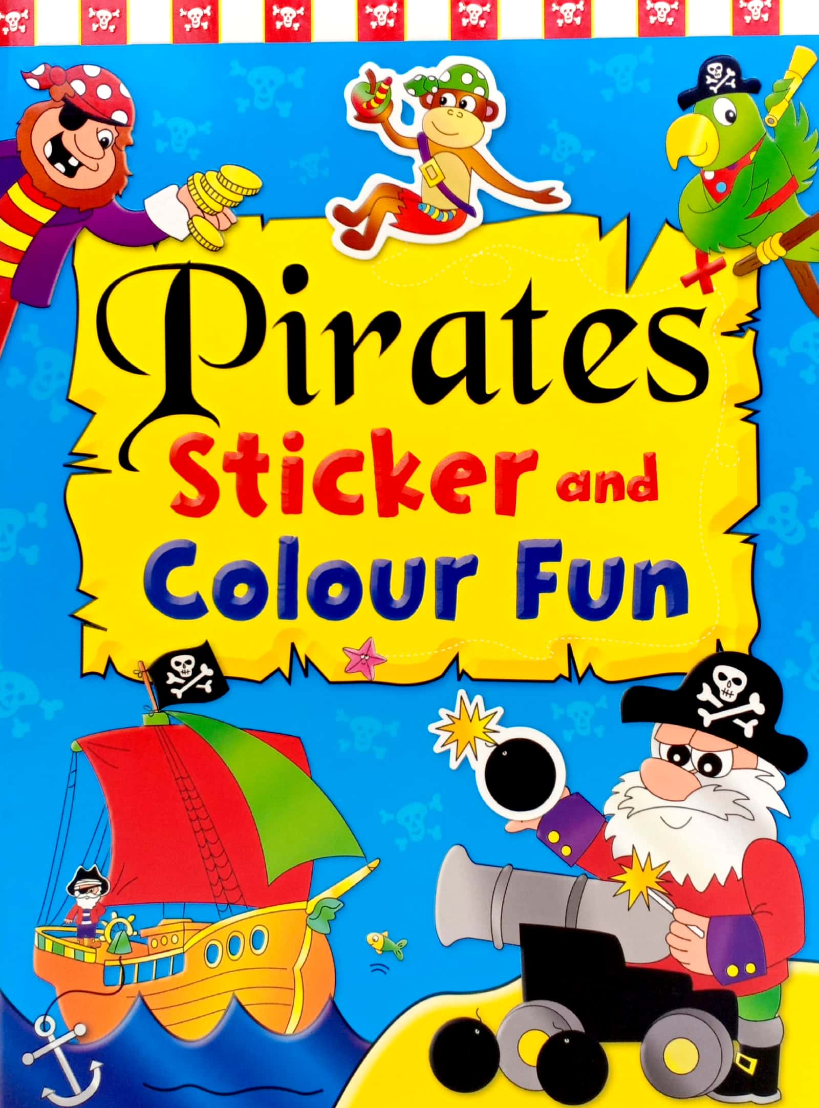 pirates sticker and colour fun 2 - Ảnh 2