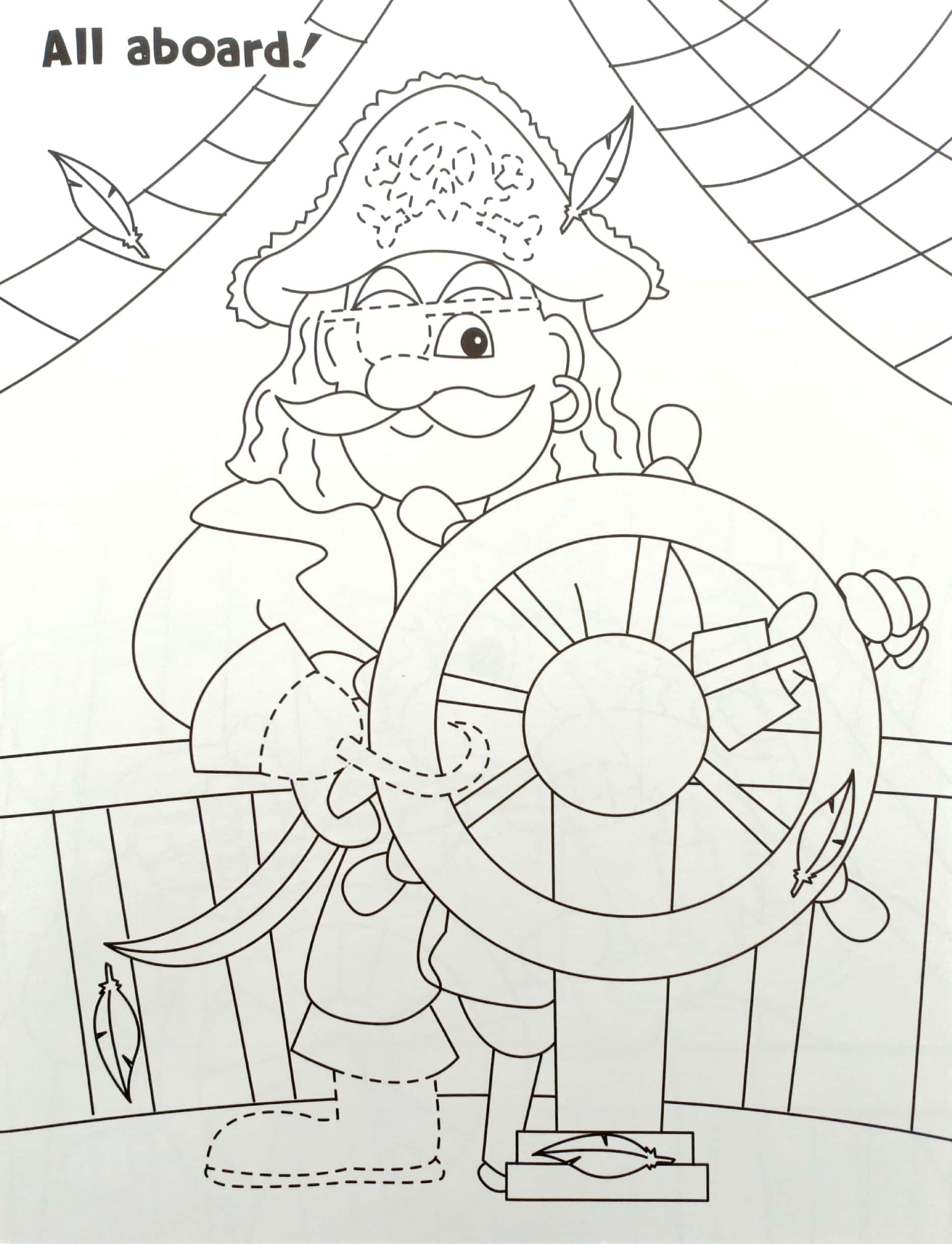 pirates sticker and colour fun 2 - Ảnh 3