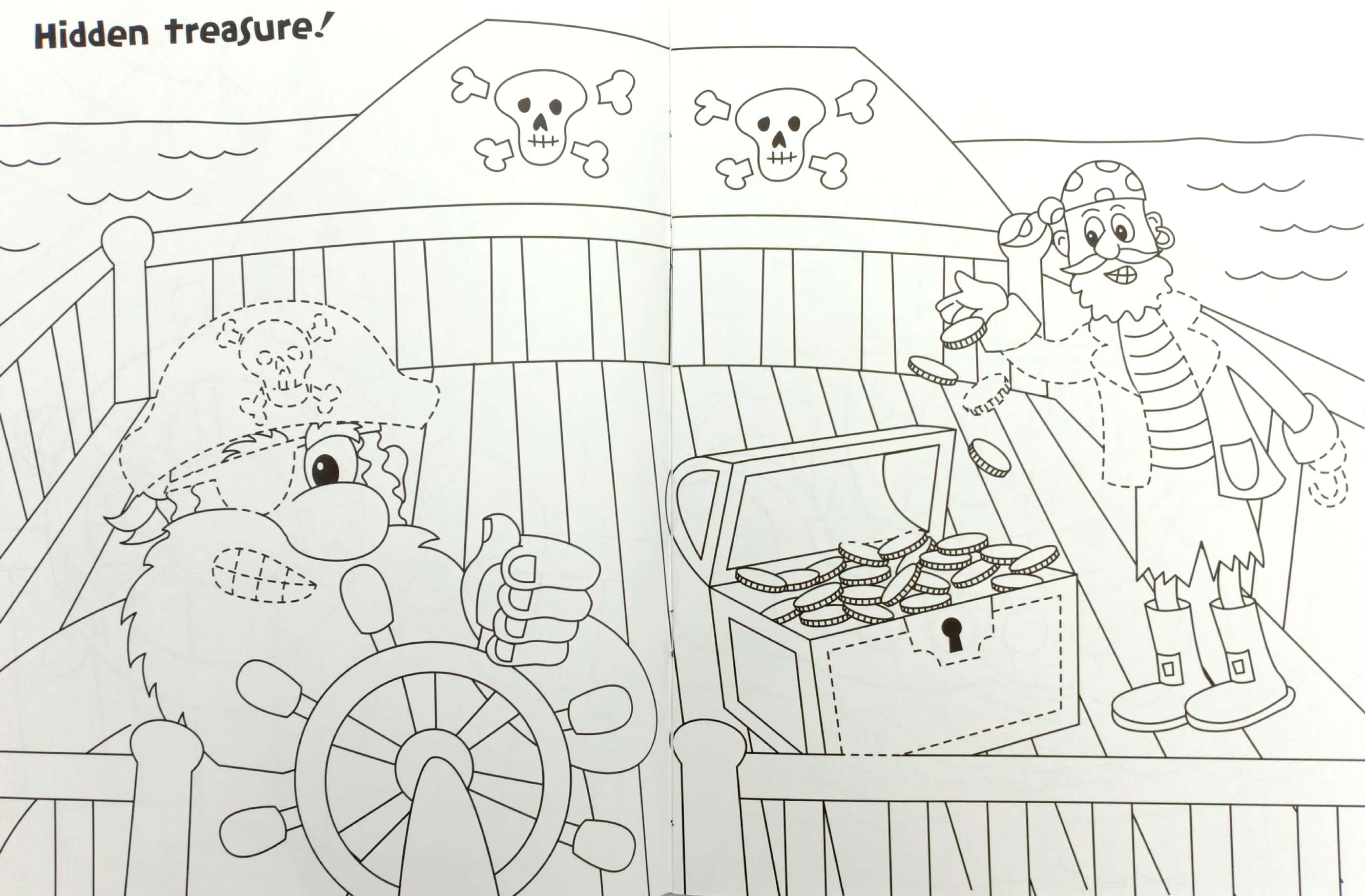 pirates sticker and colour fun 2 - Ảnh 4