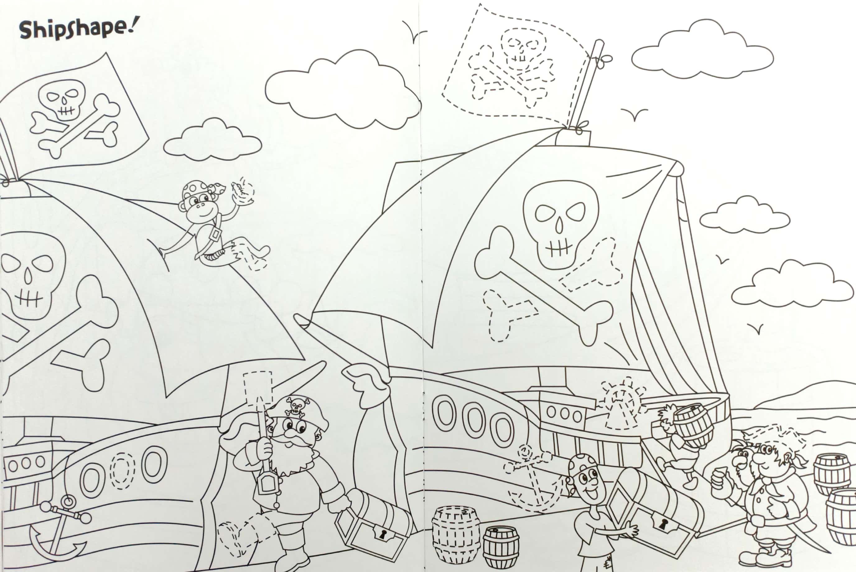 pirates sticker and colour fun 2 - Ảnh 6