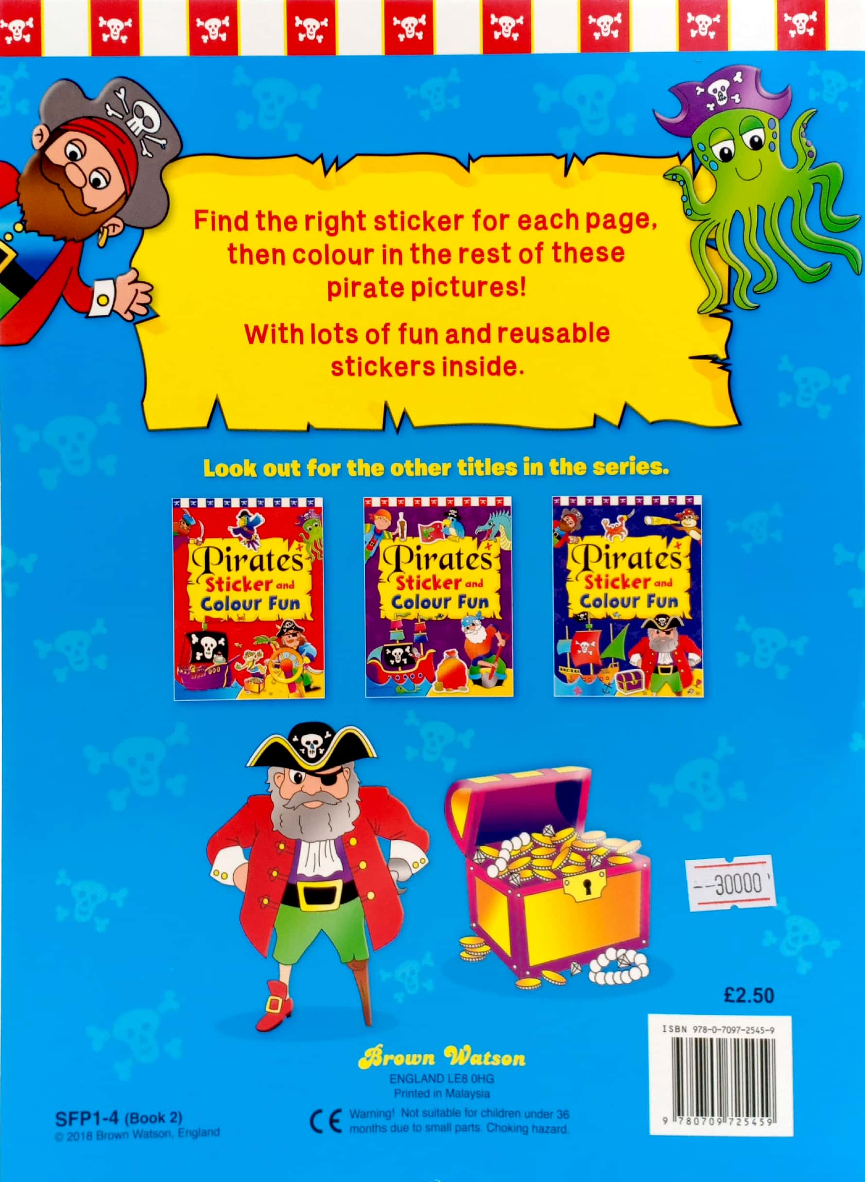pirates sticker and colour fun 2 - Ảnh 8