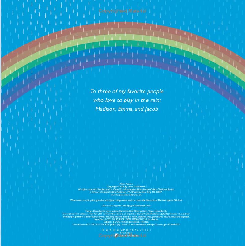 pitter pattern (hardback) - Ảnh 10