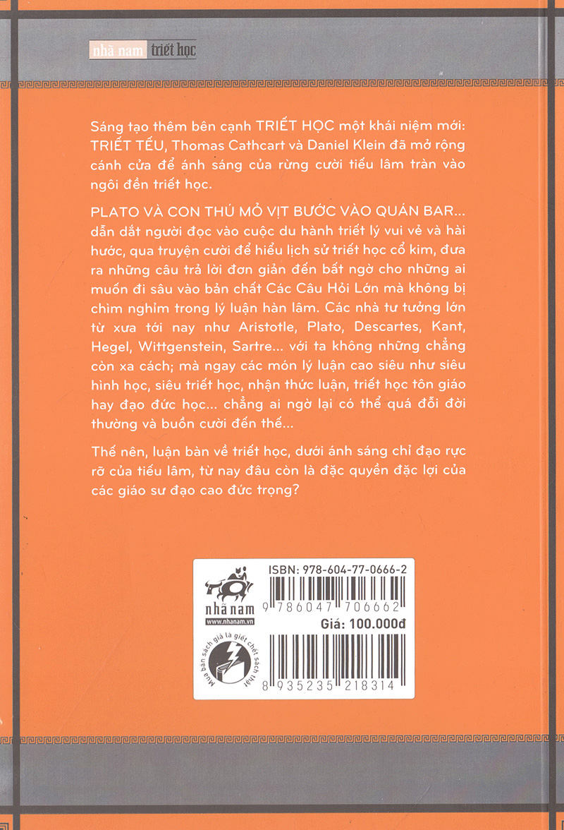 plato và con thú mỏ vịt bước vào quán bar…(tái bản 2018) - Ảnh 12