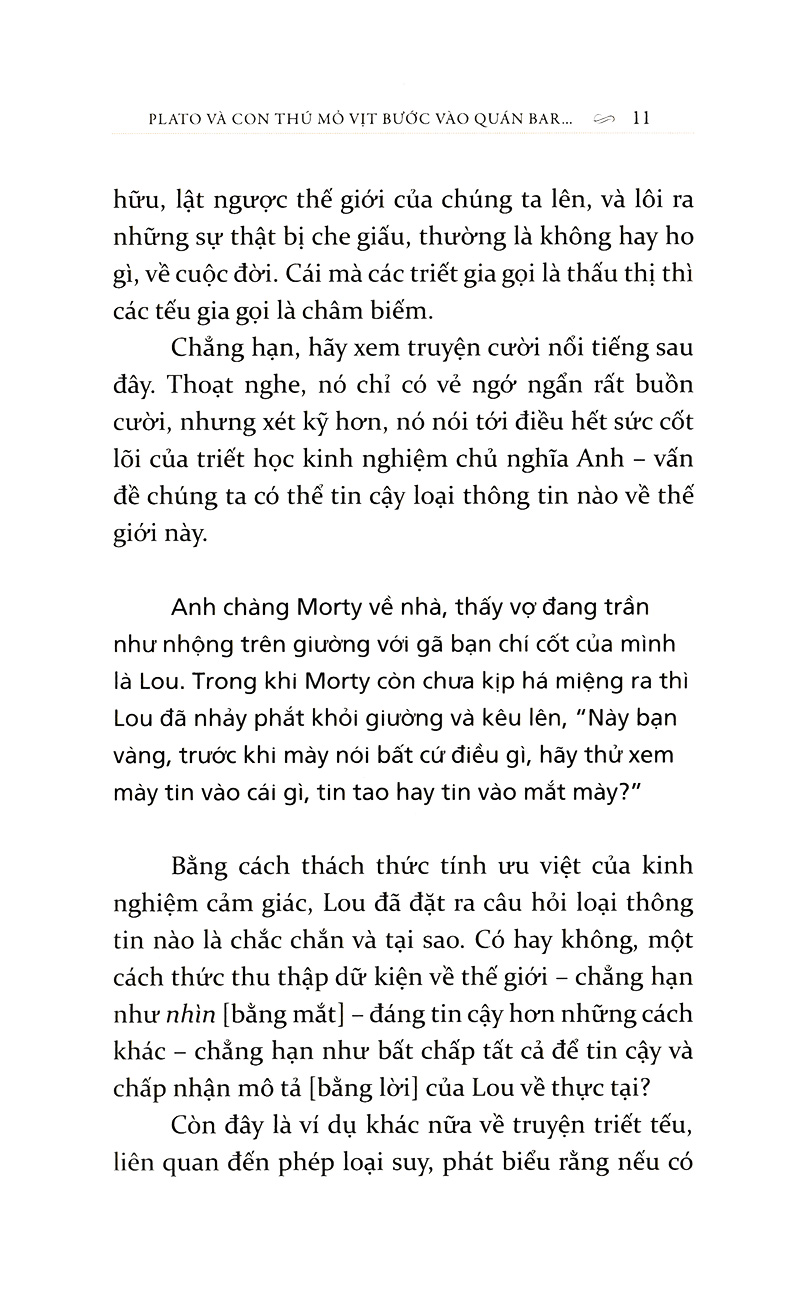 plato và con thú mỏ vịt bước vào quán bar…(tái bản 2018) - Ảnh 7