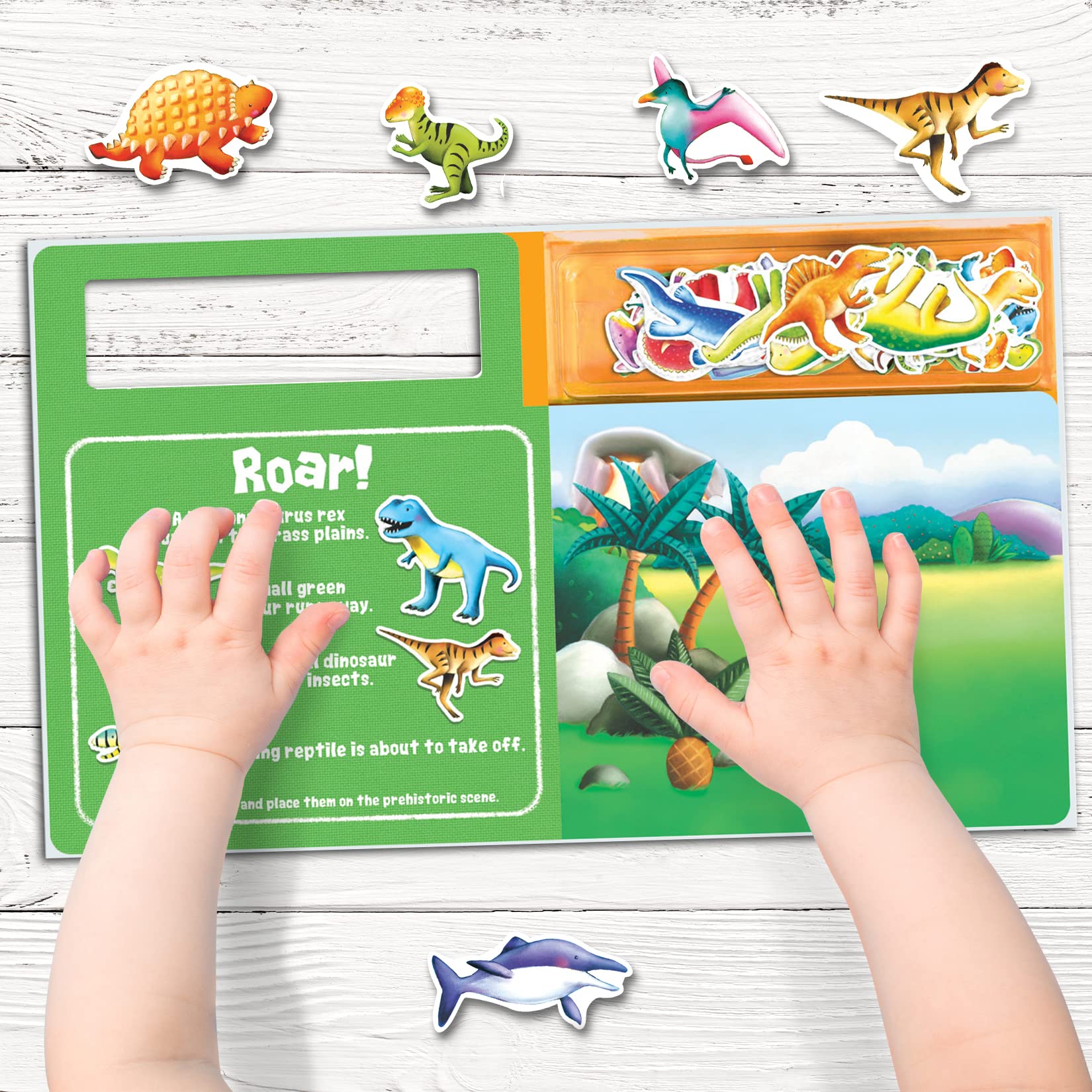 play felt - here come the dinosaurs! - Ảnh 6