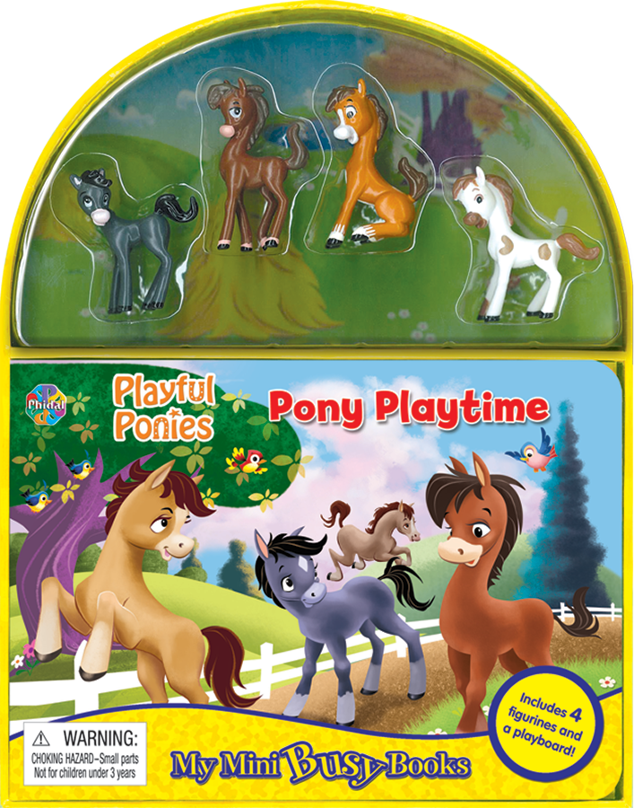 playful ponies pony playtime my mini busy book - Ảnh 2