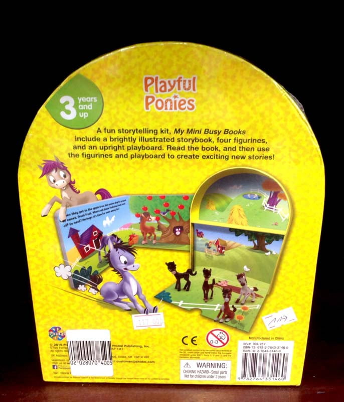 playful ponies pony playtime my mini busy book - Ảnh 5