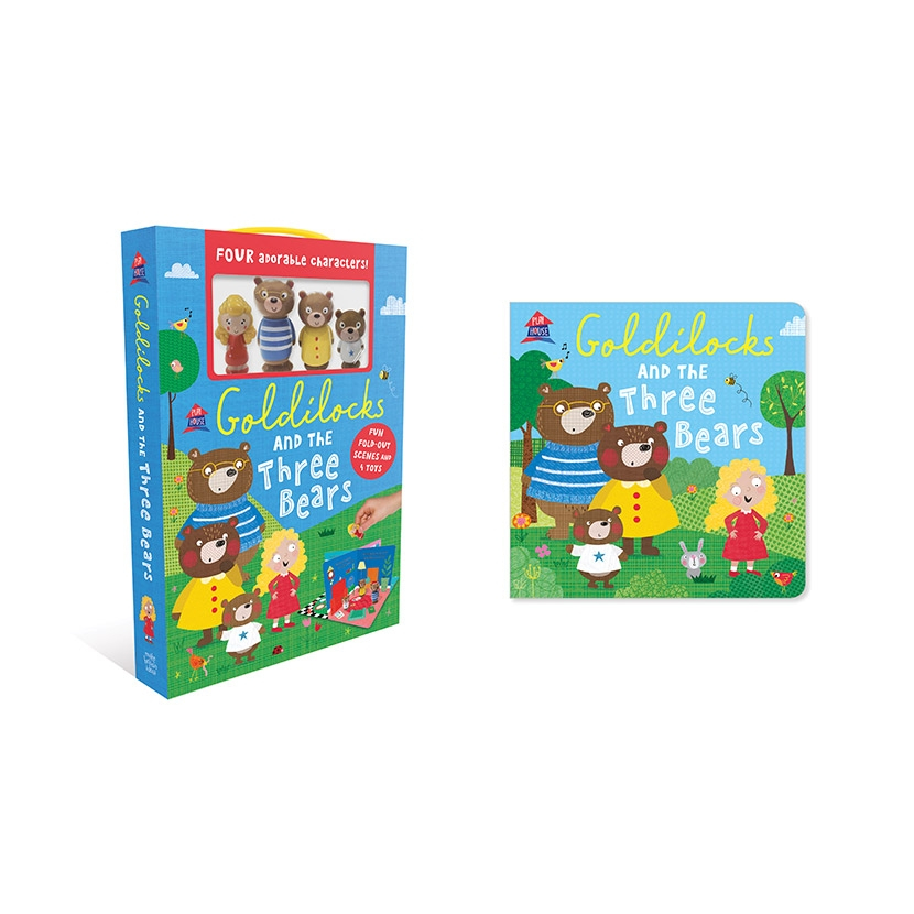 playhouse boxset goldilocks and the three bears - Ảnh 4