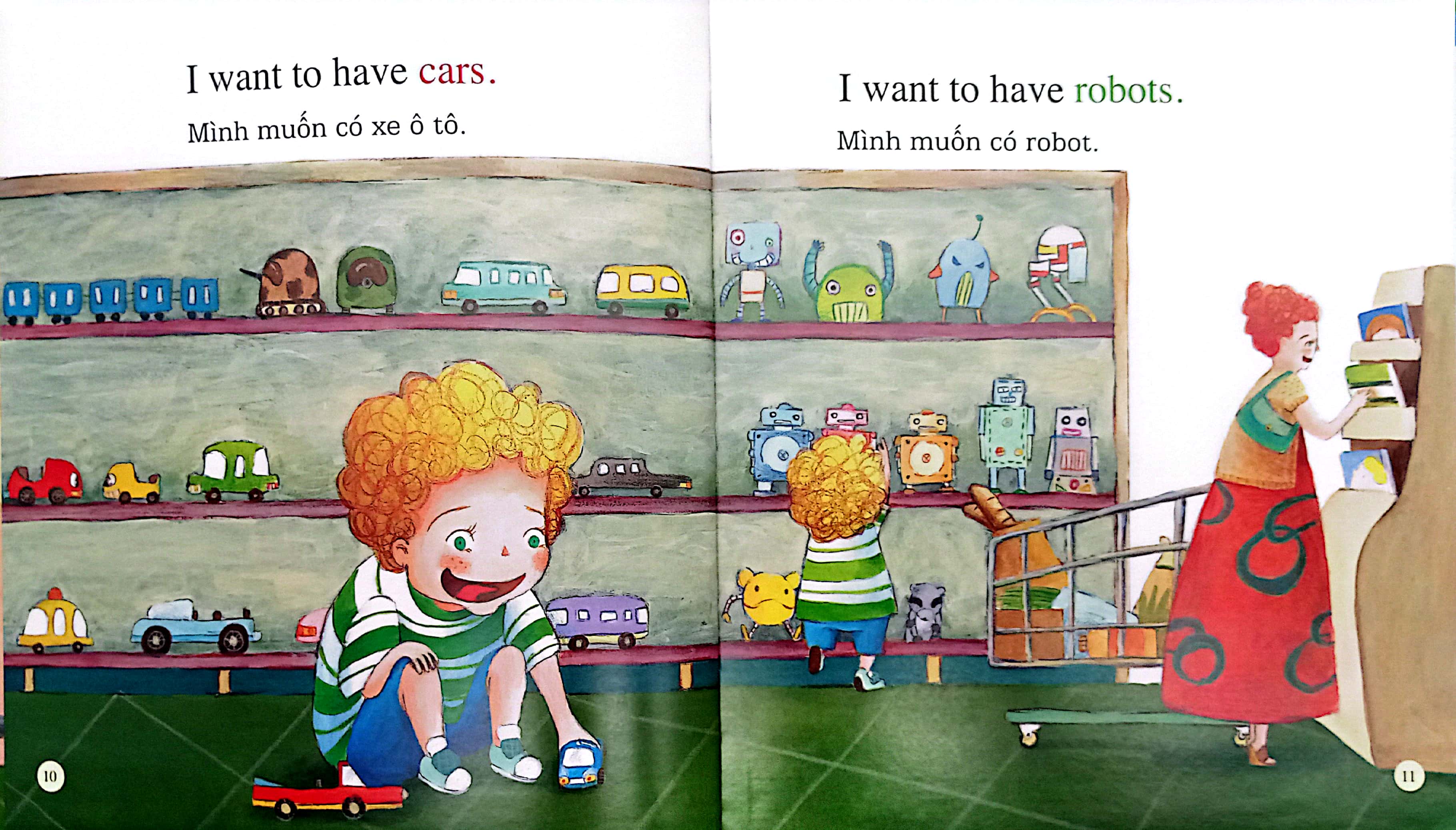 playtime in english - level 1 - i want to have toys - mình muốn có đồ chơi - Ảnh 6