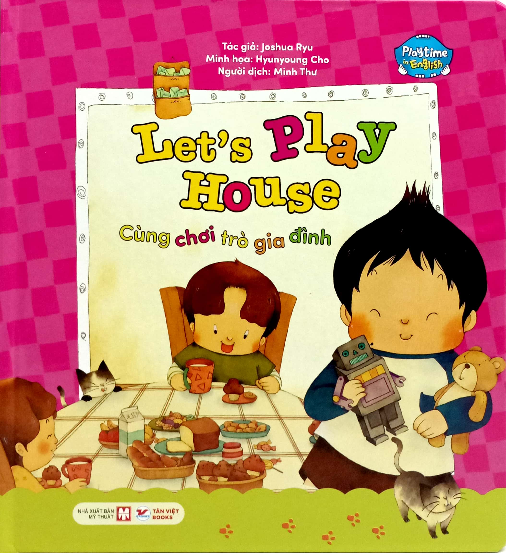 playtime in english - level 1 - let's play house - cùng chơi trò gia đình - Ảnh 3