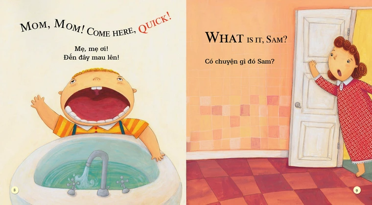 playtime in english - level 2 - i can brush my teeth - tớ có thể đánh răng - Ảnh 4