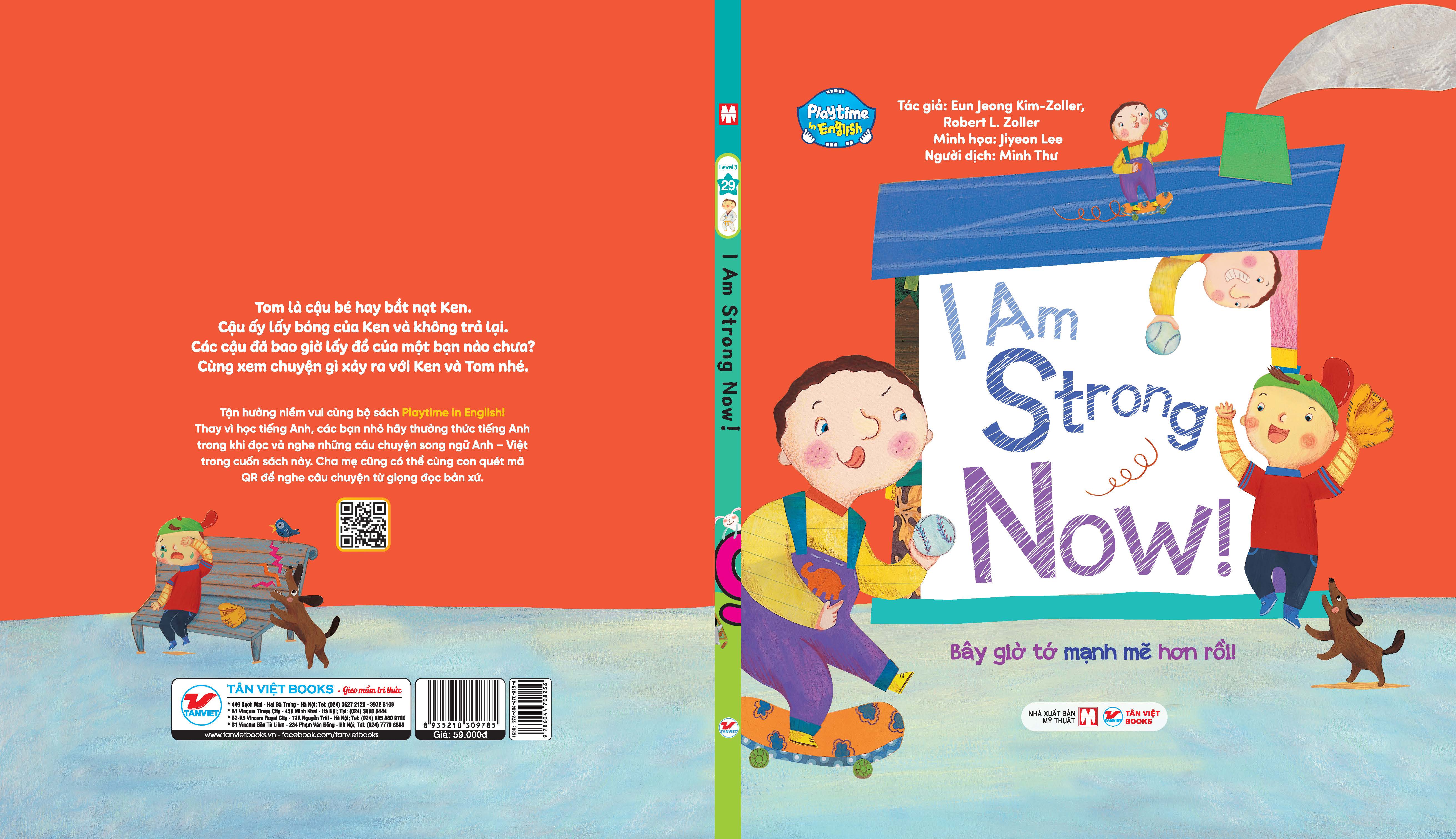 playtime in english - level 3 - i am strong now! - bây giờ tớ mạnh mẽ hơn rồi! - Ảnh 3