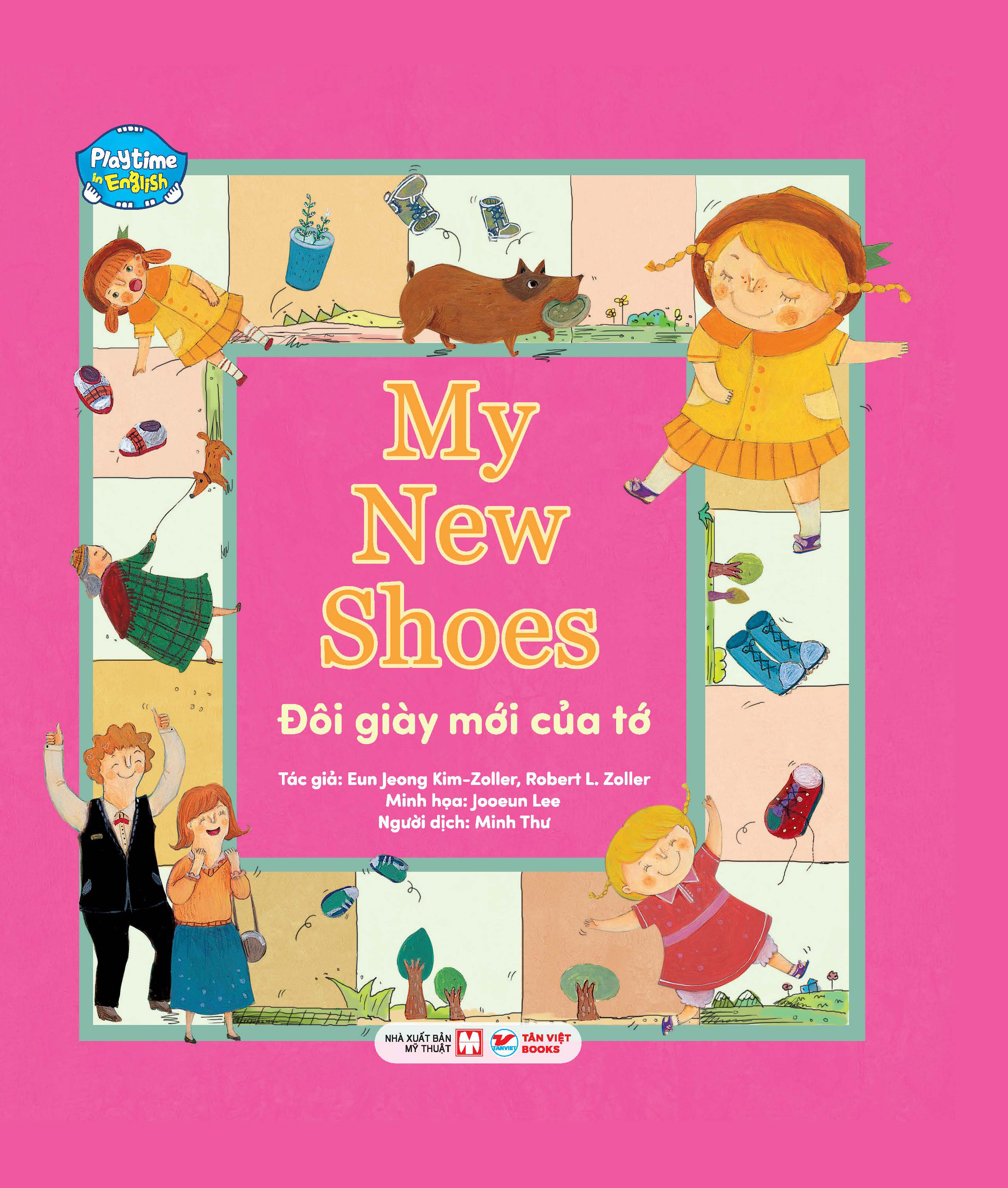 playtime in english - level 3 - my new shoes - đôi giầy mới của tớ - Ảnh 3