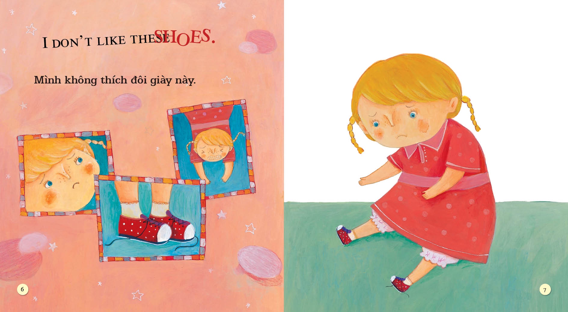 playtime in english - level 3 - my new shoes - đôi giầy mới của tớ - Ảnh 4