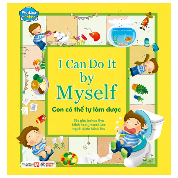 playtime in english - level 4 - i can do it by myself - con có thể tự làm được - Ảnh 2