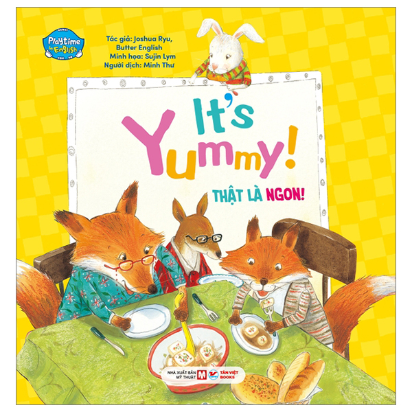 playtime in english - level 4 - it's yummy! - thật là ngon! - Ảnh 2
