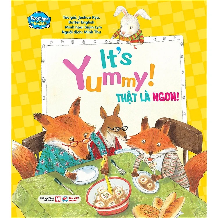 playtime in english - level 4 - it's yummy! - thật là ngon! - Ảnh 3