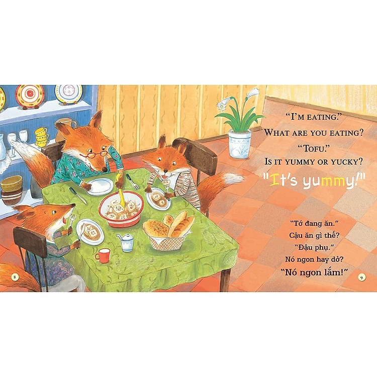 playtime in english - level 4 - it's yummy! - thật là ngon! - Ảnh 5