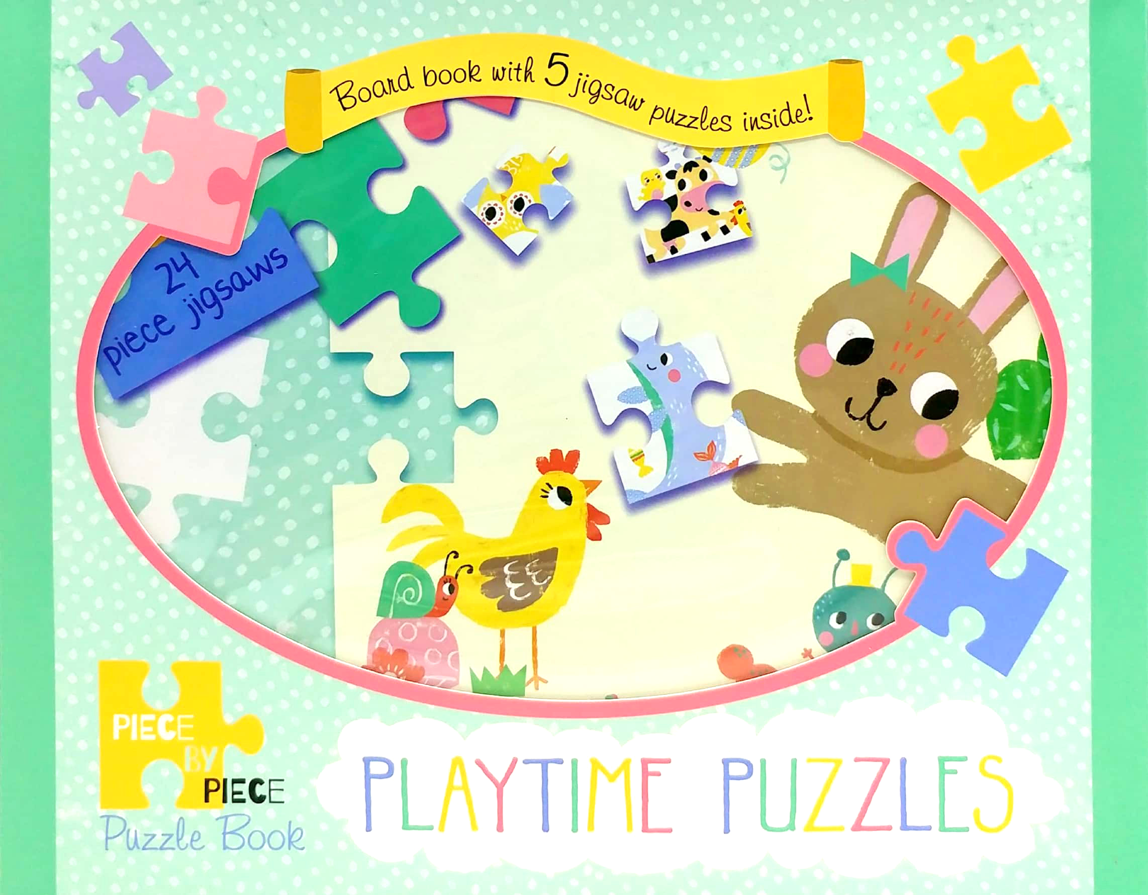 playtime puzzles - piece by piece puzzle books - Ảnh 13