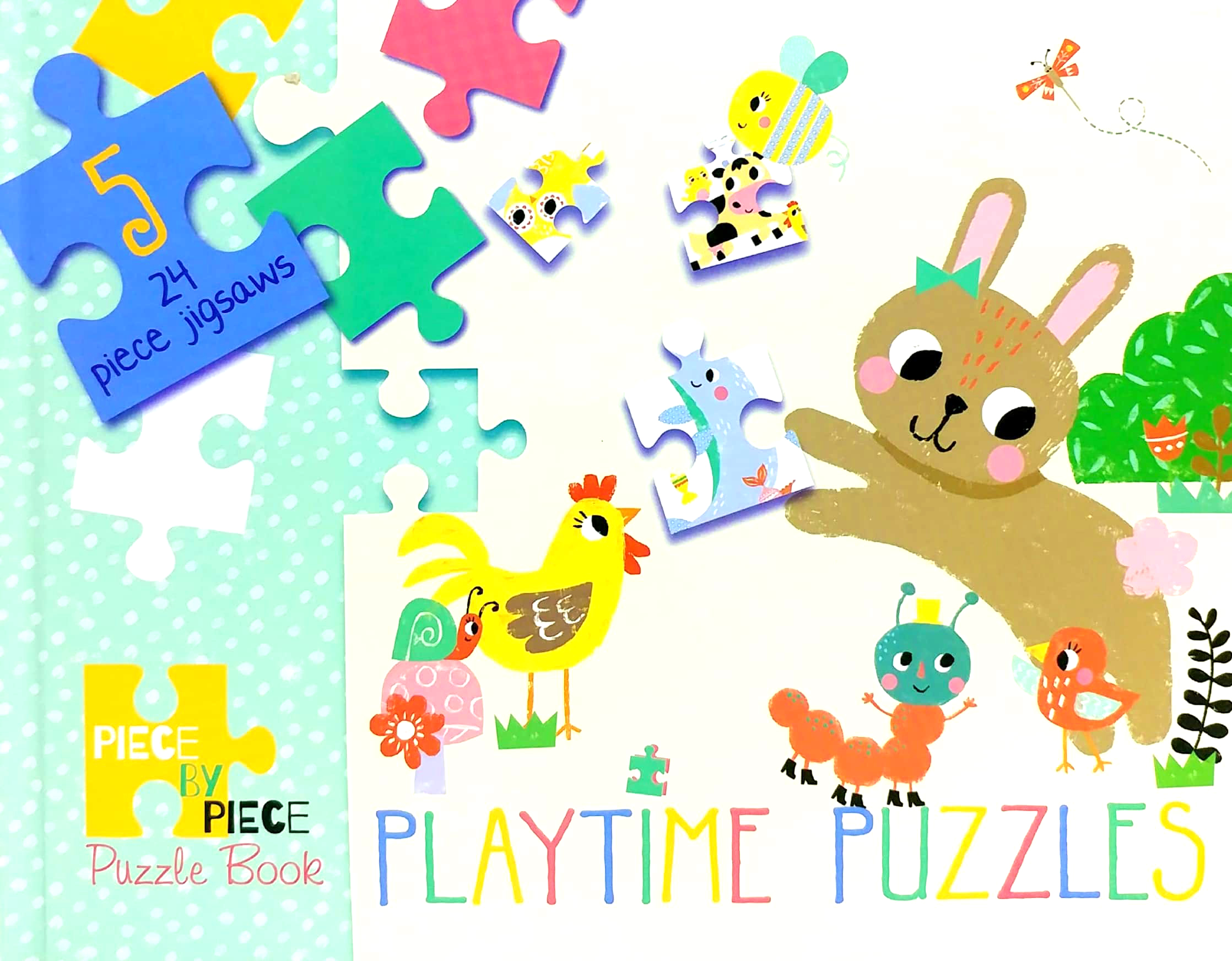 playtime puzzles - piece by piece puzzle books - Ảnh 2