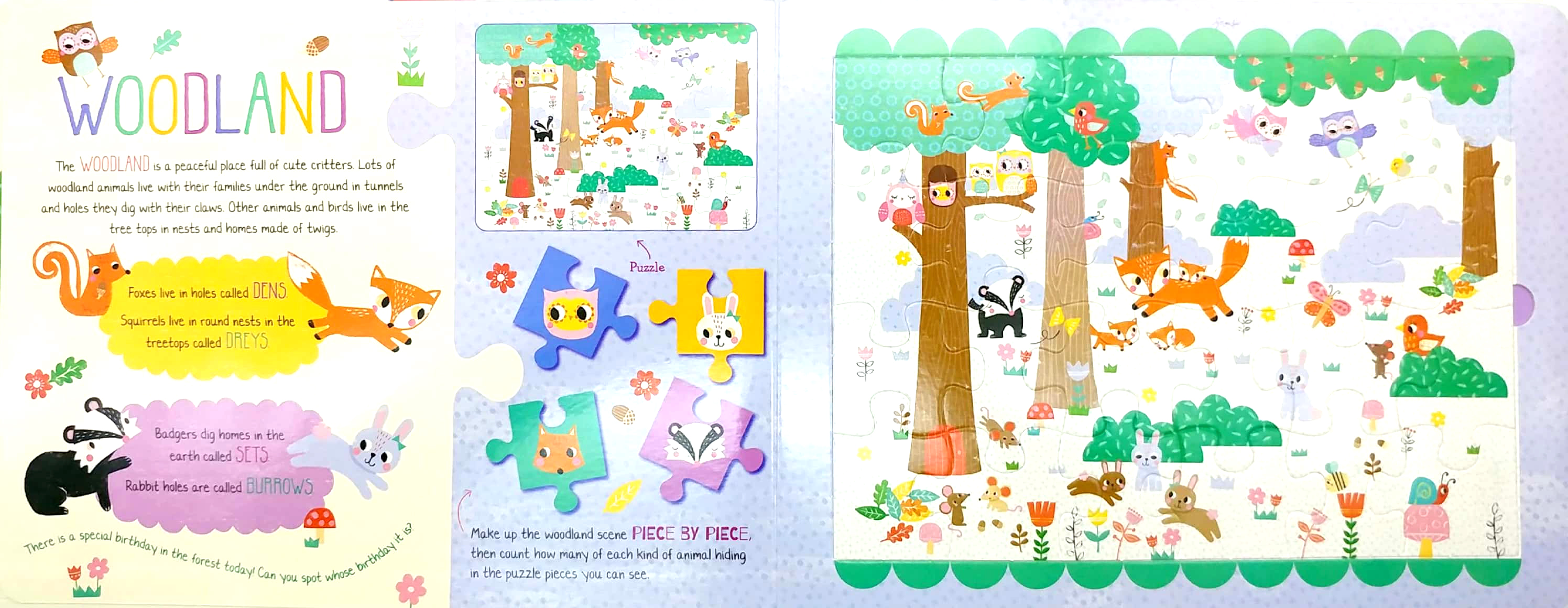 playtime puzzles - piece by piece puzzle books - Ảnh 4