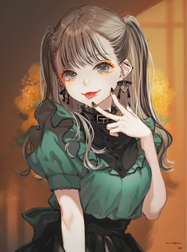 plus 青十紅画集&イラストメイクアップ術 - aoto beni art book & illustration how to make up: plus - Ảnh 11