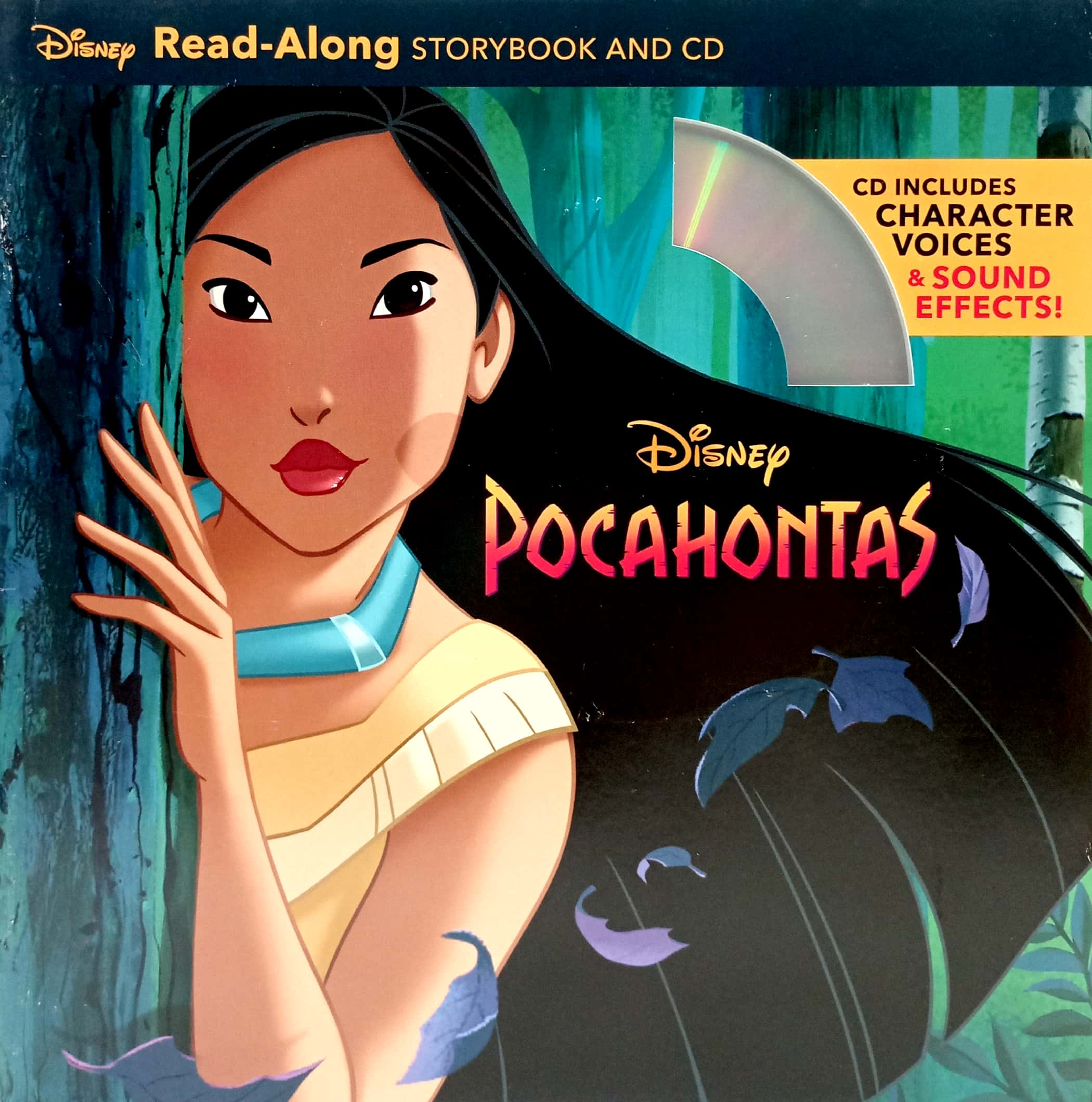 pocahontas read-along storybook and cd - Ảnh 2
