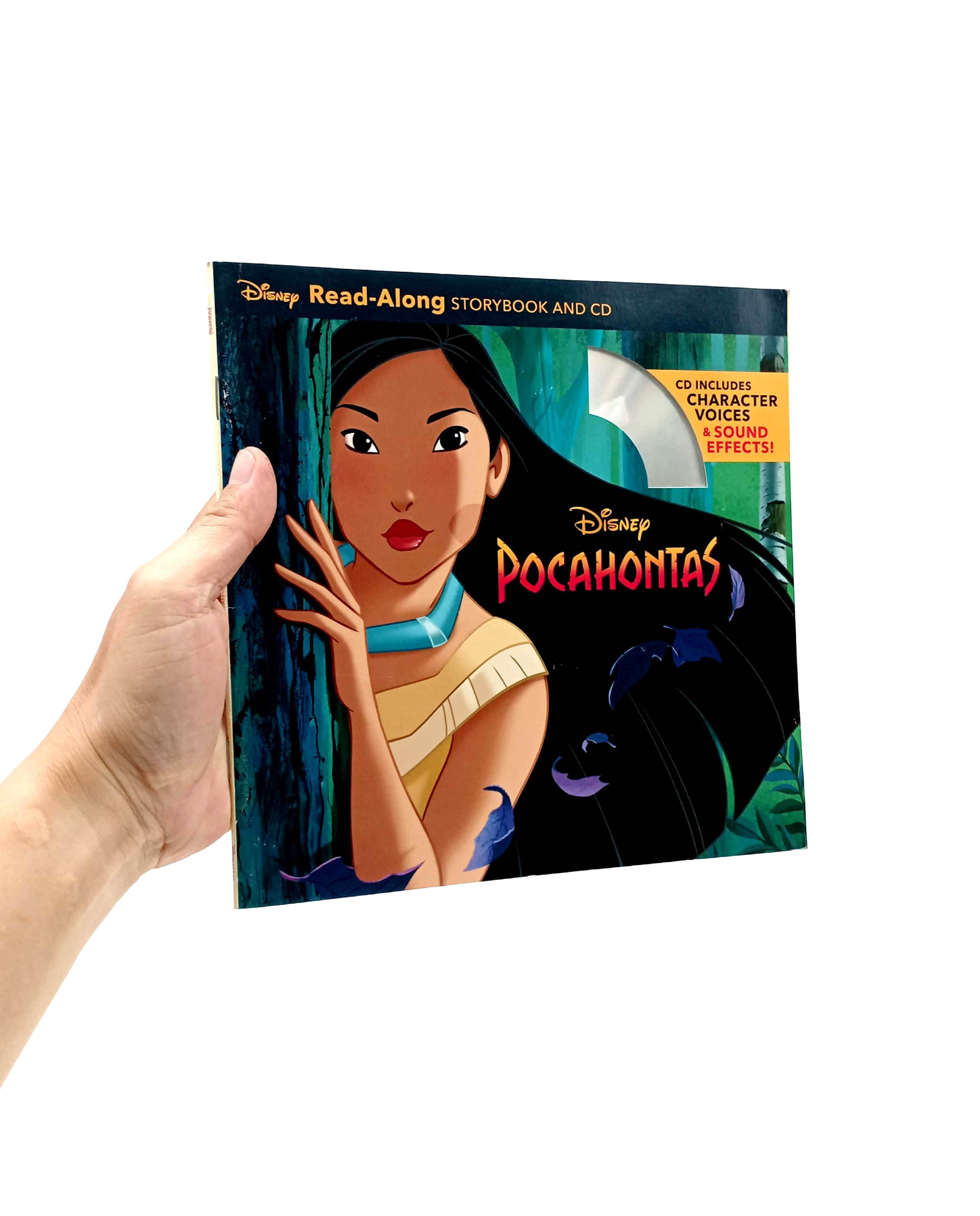 pocahontas read-along storybook and cd - Ảnh 7