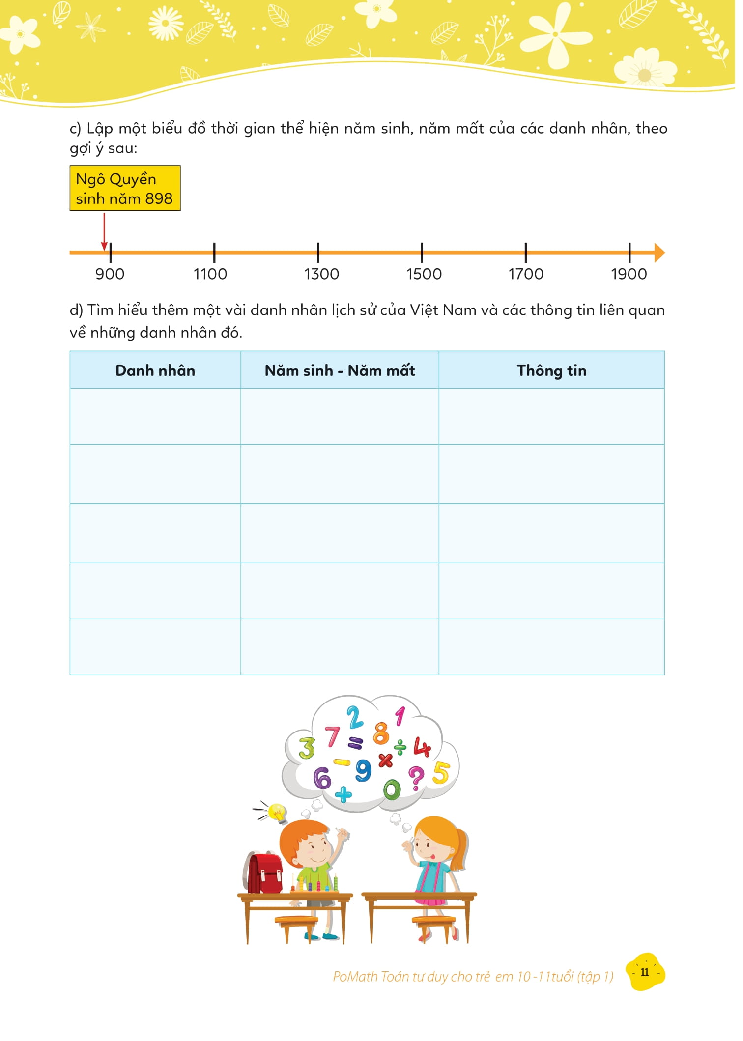pomath - toán tư duy cho trẻ em - 10-11 tuổi - tập 1 - Ảnh 13