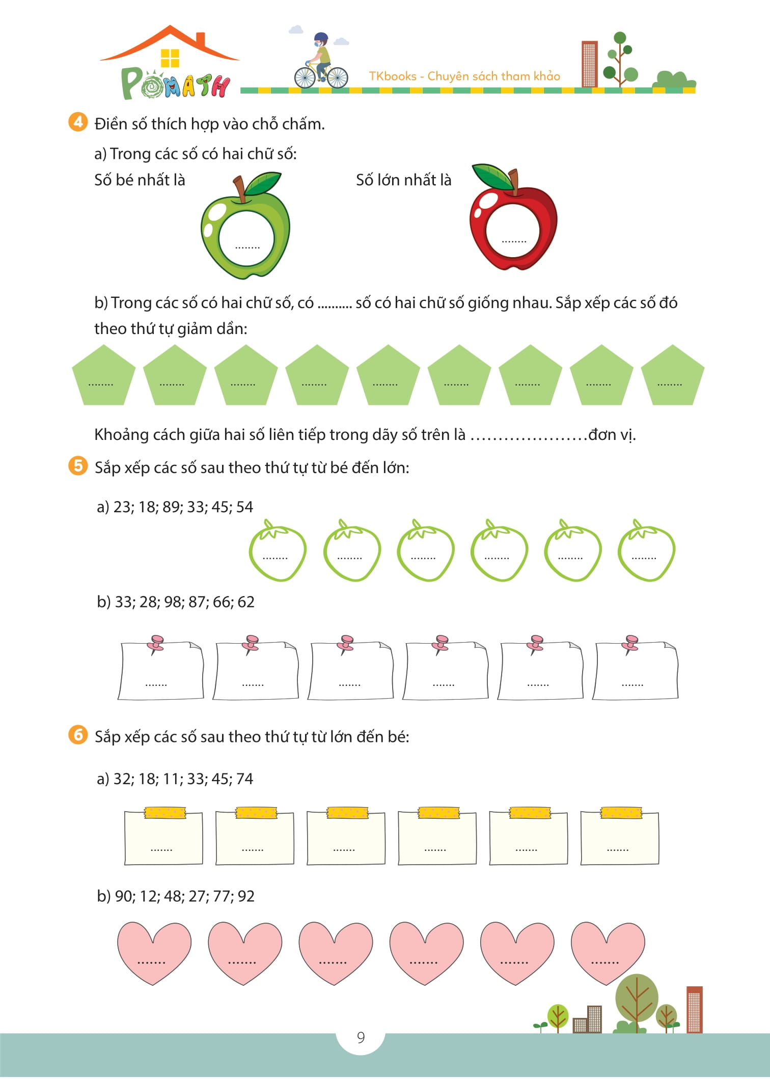 pomath - toán tư duy cho trẻ em - 7-8 tuổi - tập 1 - Ảnh 11