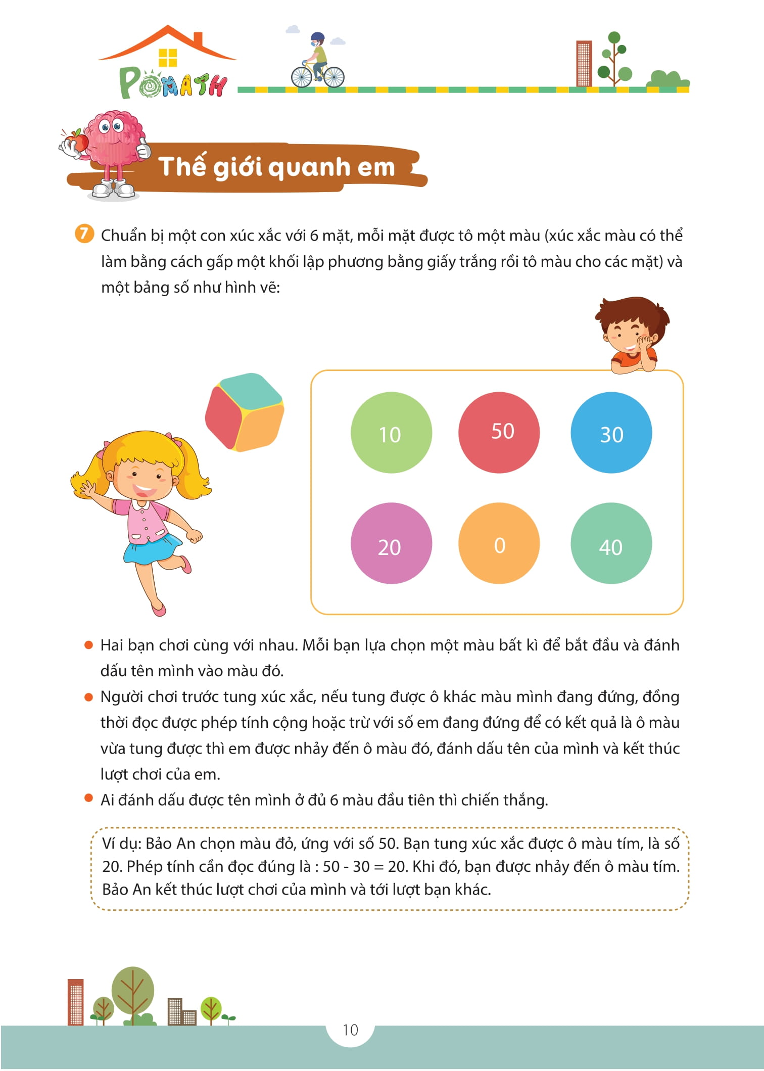 pomath - toán tư duy cho trẻ em - 7-8 tuổi - tập 1 - Ảnh 12