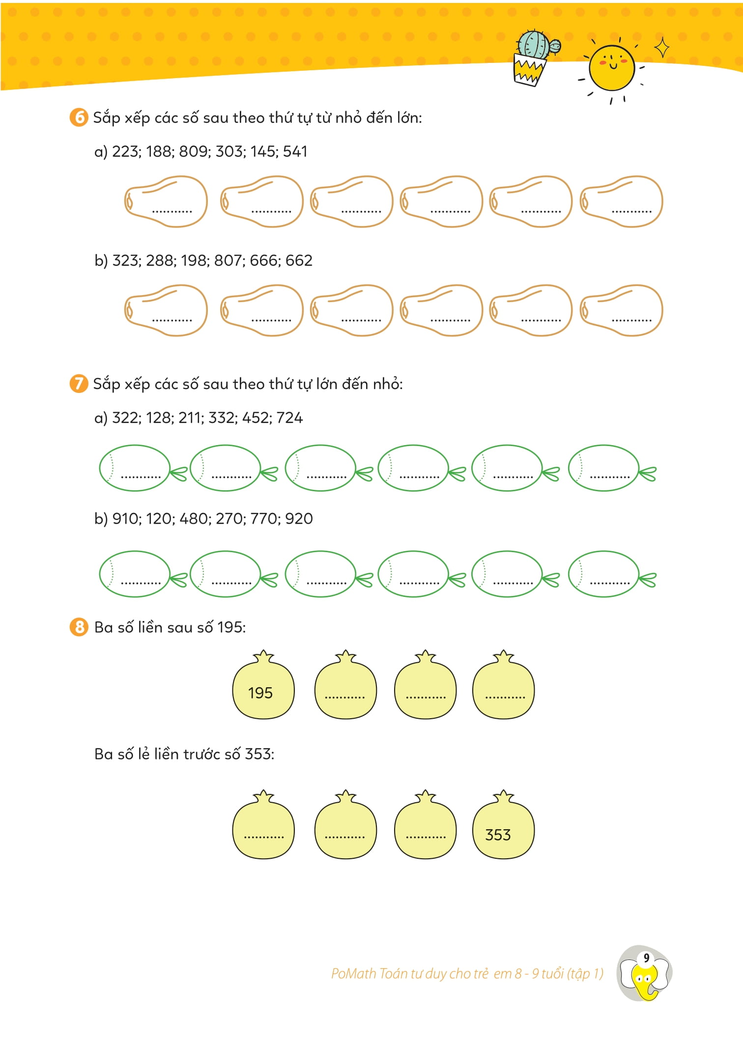 pomath - toán tư duy cho trẻ em 8-9 tuổi - tập 1 - Ảnh 11