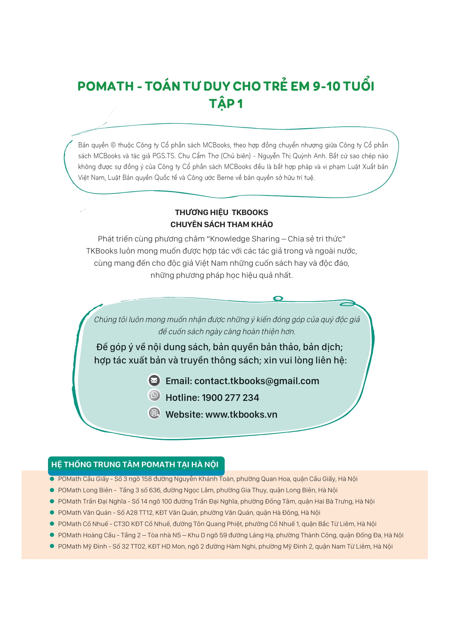 pomath - toán tư duy cho trẻ em 9-10 tuổi - tập 1 - Ảnh 4