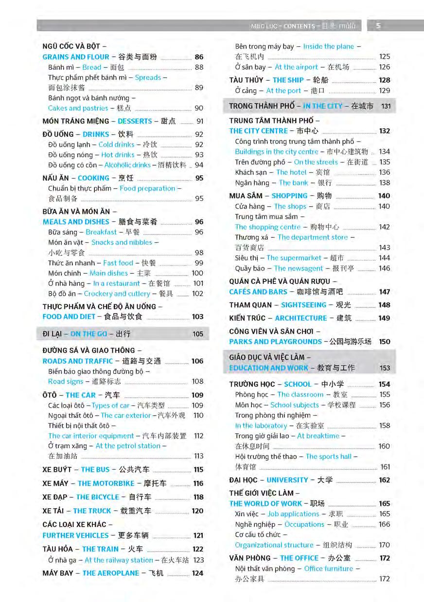 pons general reference - trilingual visual dictionary vietnamese - english - chinese - Ảnh 6