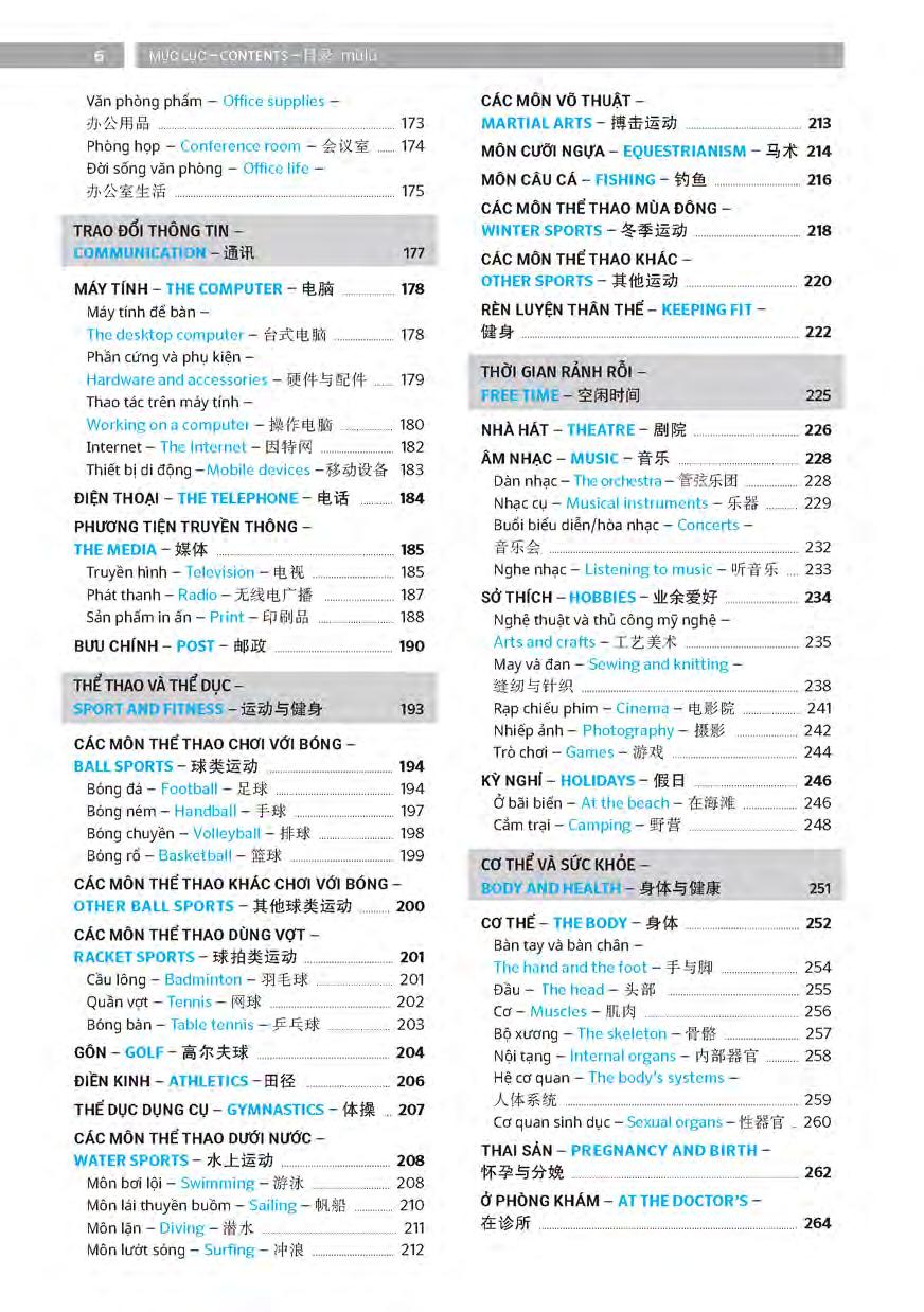 pons general reference - trilingual visual dictionary vietnamese - english - chinese - Ảnh 7