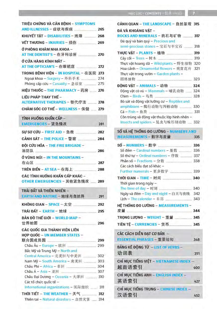 pons general reference - trilingual visual dictionary vietnamese - english - chinese - Ảnh 8