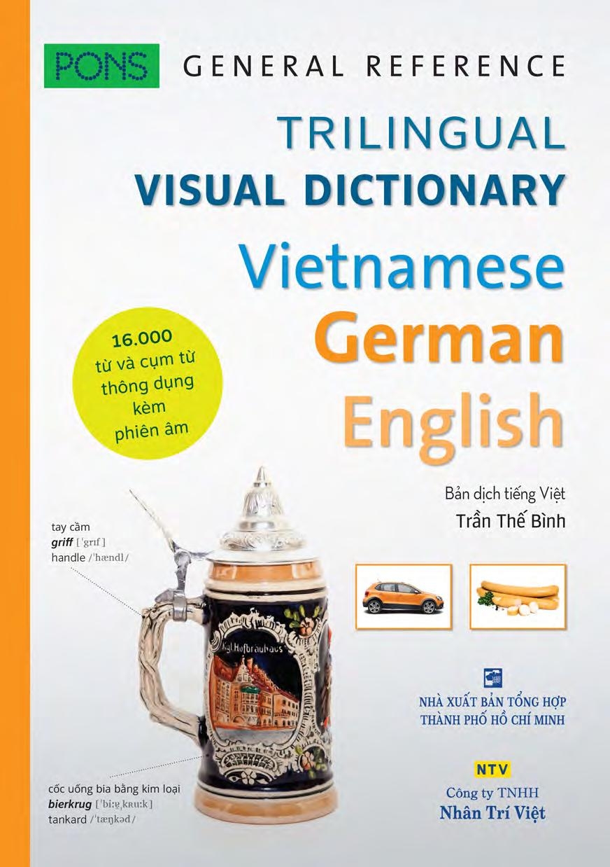 pons general reference - trilingual visual dictionary vietnamese - german - english - Ảnh 2