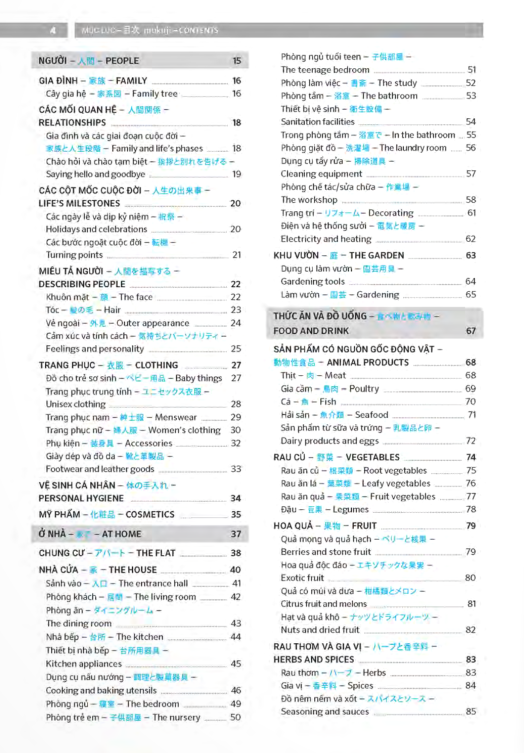 pons general reference - trilingual visual dictionary vietnamese - japanese - english - Ảnh 5