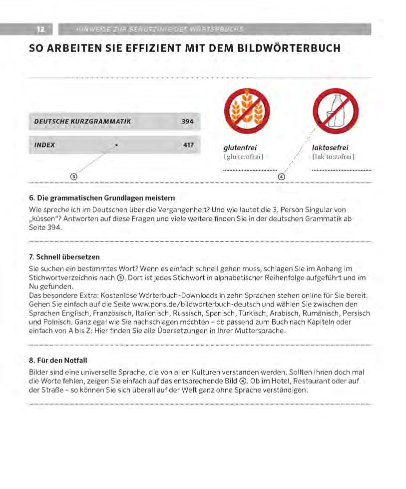 pons tự học tiếng đức qua hình - Ảnh 13