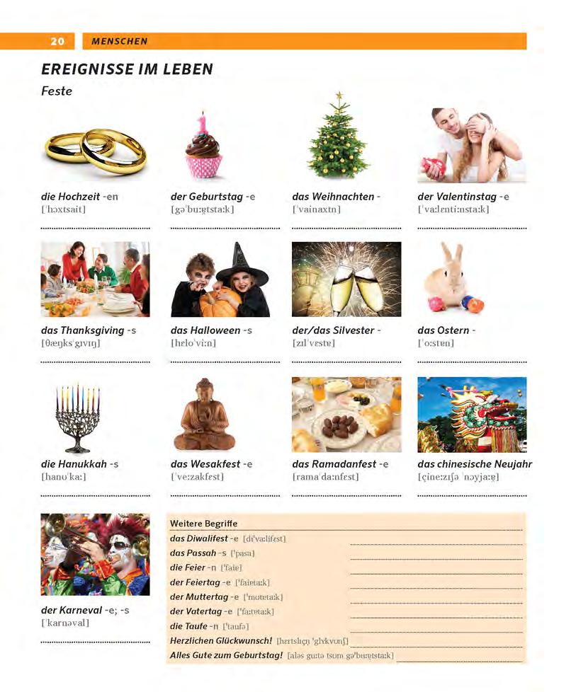 pons tự học tiếng đức qua hình - Ảnh 21