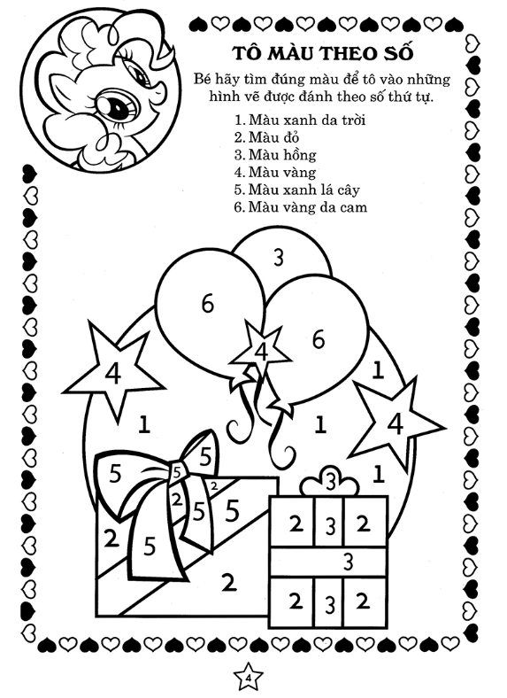 pony - tô màu nông trại táo đỏ (tái bản) - Ảnh 6