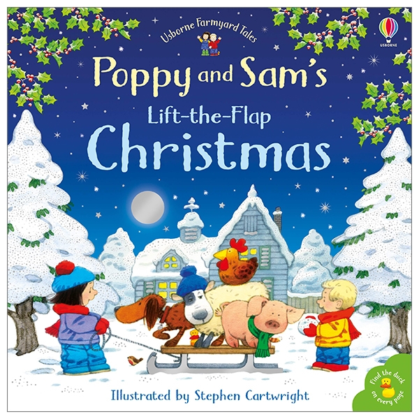 poppy and sam's lift-the-flap christmas (farmyard tales poppy and sam) - Ảnh 2