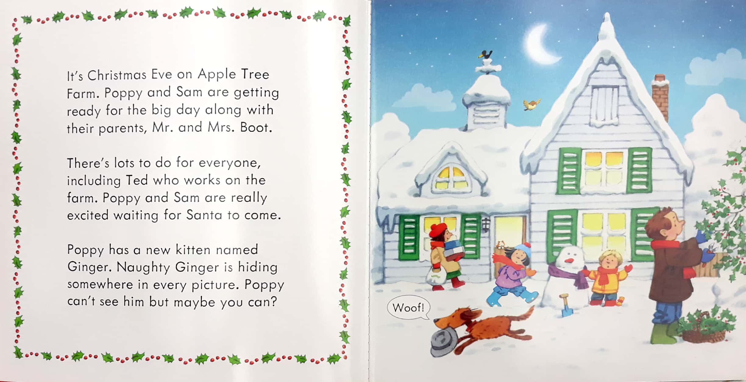 poppy and sam's lift-the-flap christmas (farmyard tales poppy and sam) - Ảnh 4
