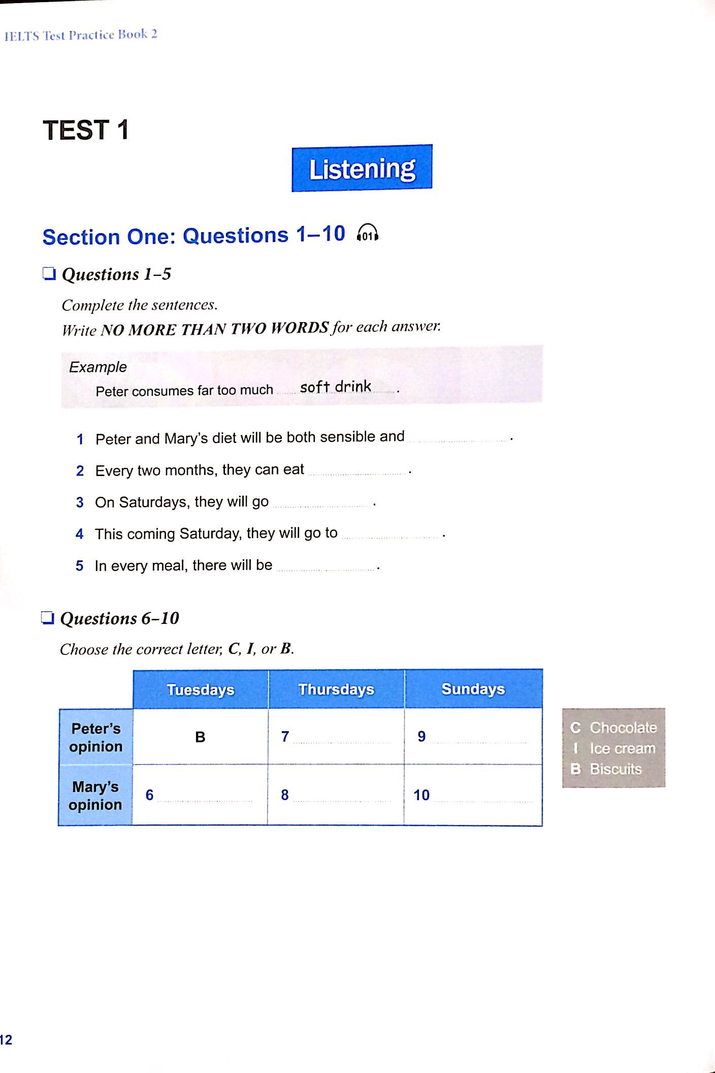 practical ielts strategies - test practice book 2 - Ảnh 8