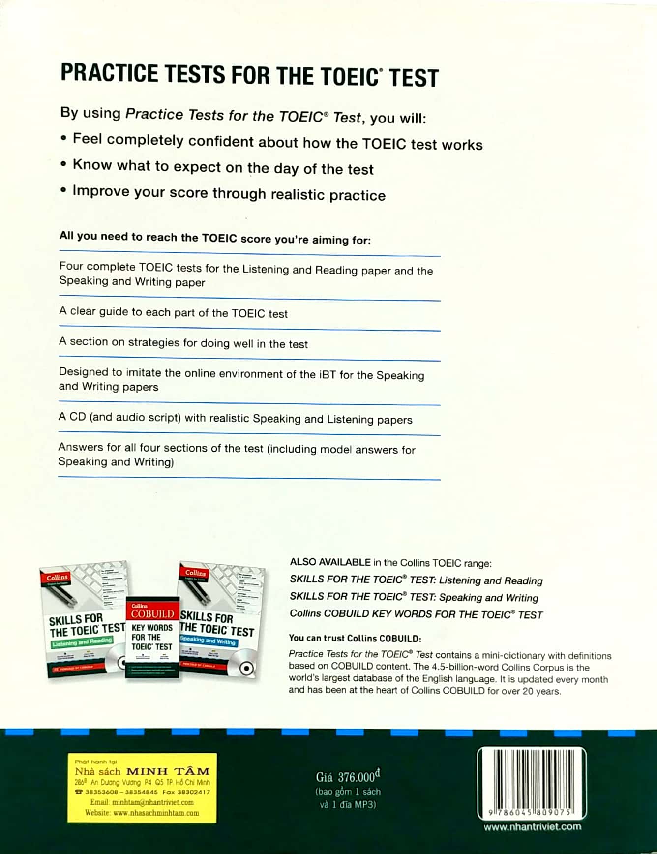 practice test for the toeic test (kèm cd) - Ảnh 12