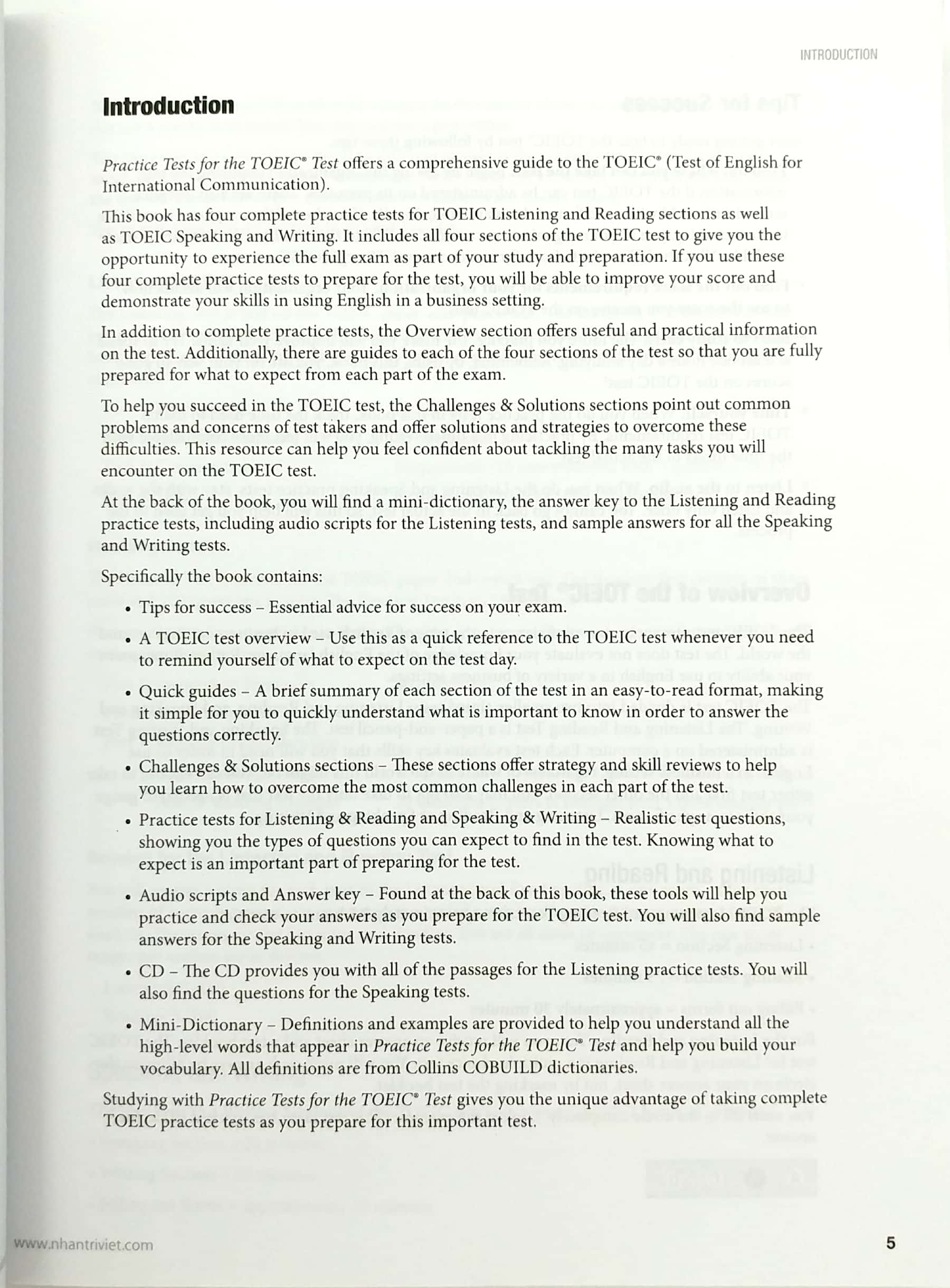 practice test for the toeic test (kèm cd) - Ảnh 5