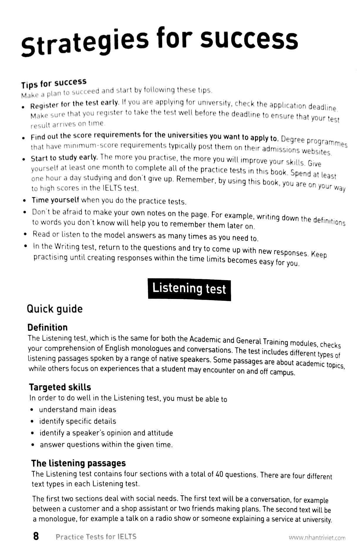 practice tests for ielts_collins english for exams (4 academic+2 general)(+cd) - Ảnh 6