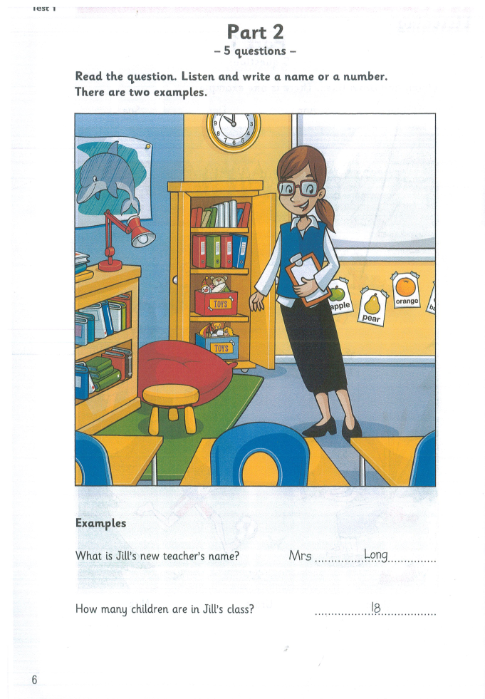 pre a1 starters 3 student's book: authentic examination papers - Ảnh 4